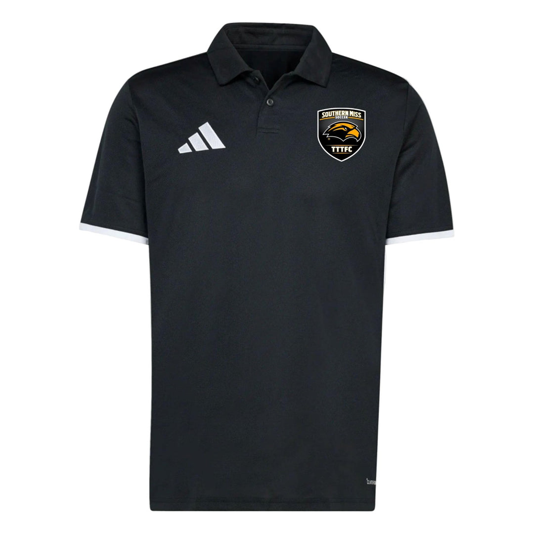 adidas Men's Southern Miss Entrada 26 Polo Shirt - Black Southern Miss - Third Coast Soccer