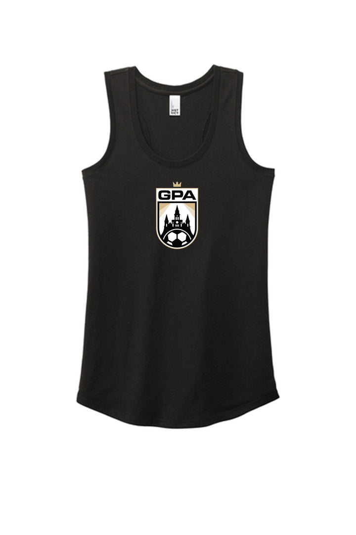 GPA Women's Racerback Tank GPA Spiritwear Black Womens XSmall - Third Coast Soccer