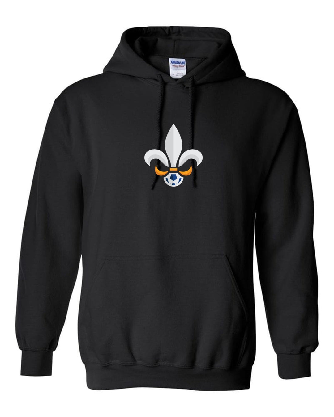 Louisiana Select Logo Hoody LA ODP Spiritwear Black Youth Small - Third Coast Soccer