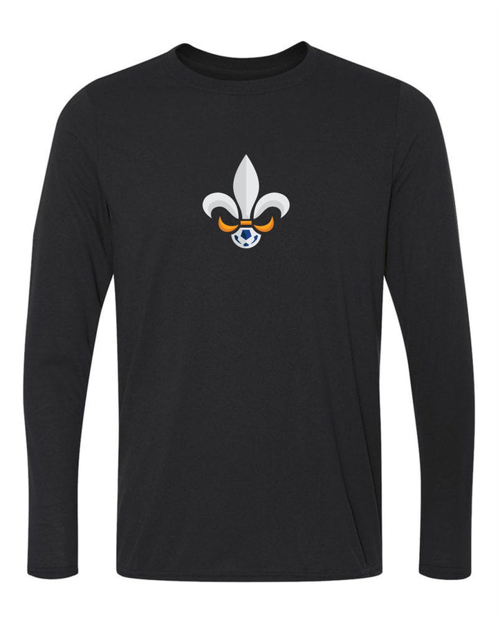 Louisiana Select Long-Sleeve T-Shirt LA ODP Spiritwear Black Mens Small - Third Coast Soccer