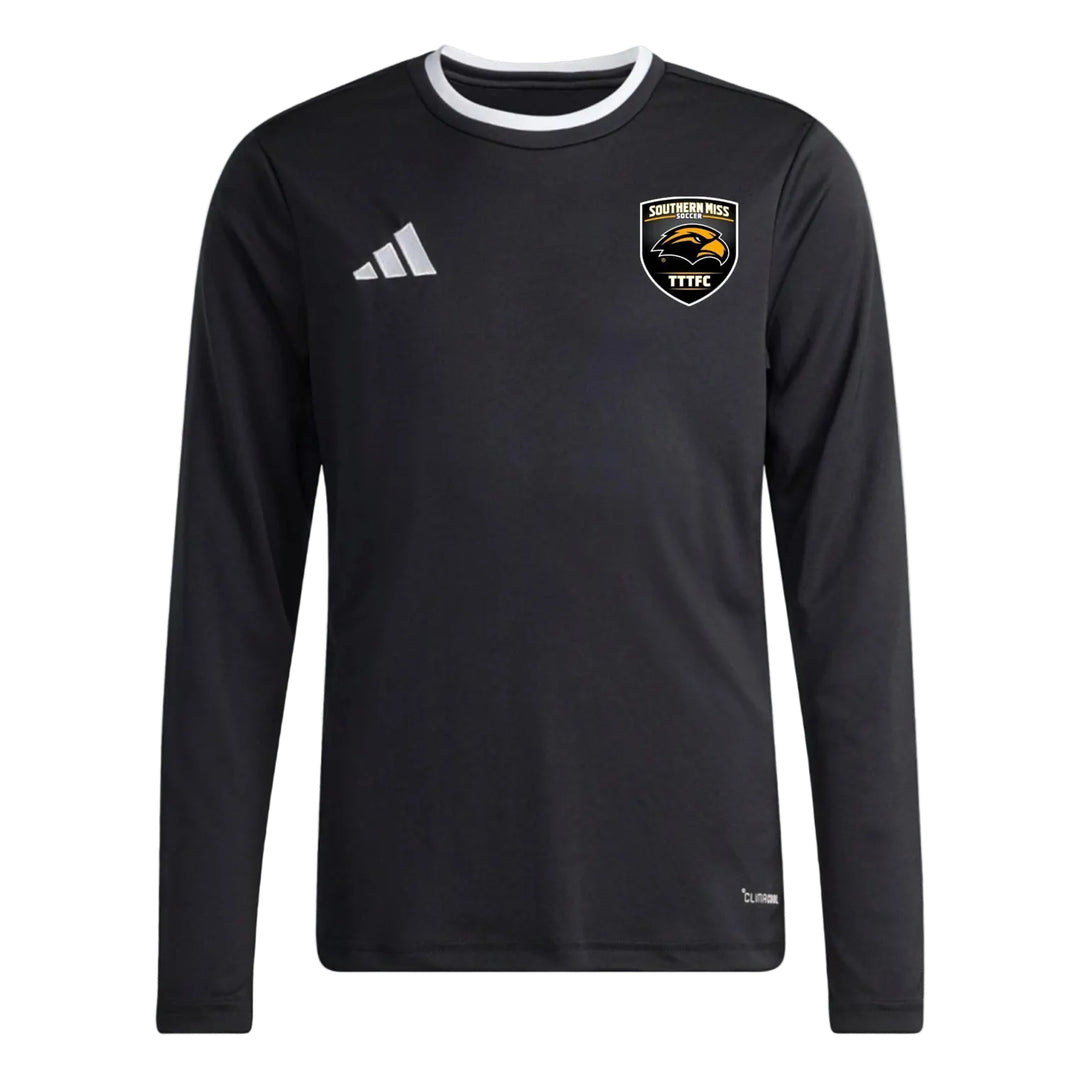 adidas Men's Southern Miss Entrada 26 LS Jersey - Black Southern Miss - Third Coast Soccer