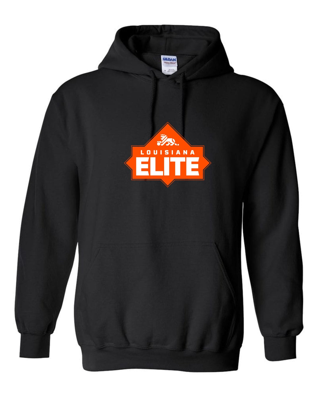 Louisiana Elite Hooded Sweatshirt Louisiana Elite Spiritwear Black Youth Small - Third Coast Soccer