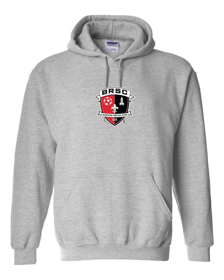 BRSC Hooded Sweatshirt BRSC Spiritwear Sport Grey Youth Small - Third Coast Soccer