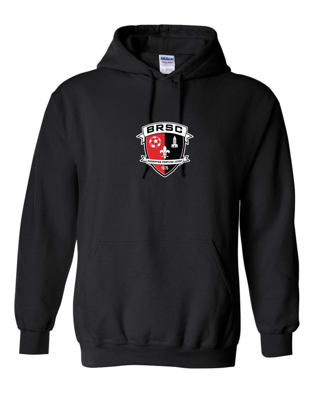 BRSC Hooded Sweatshirt BRSC Spiritwear Black Youth Small - Third Coast Soccer