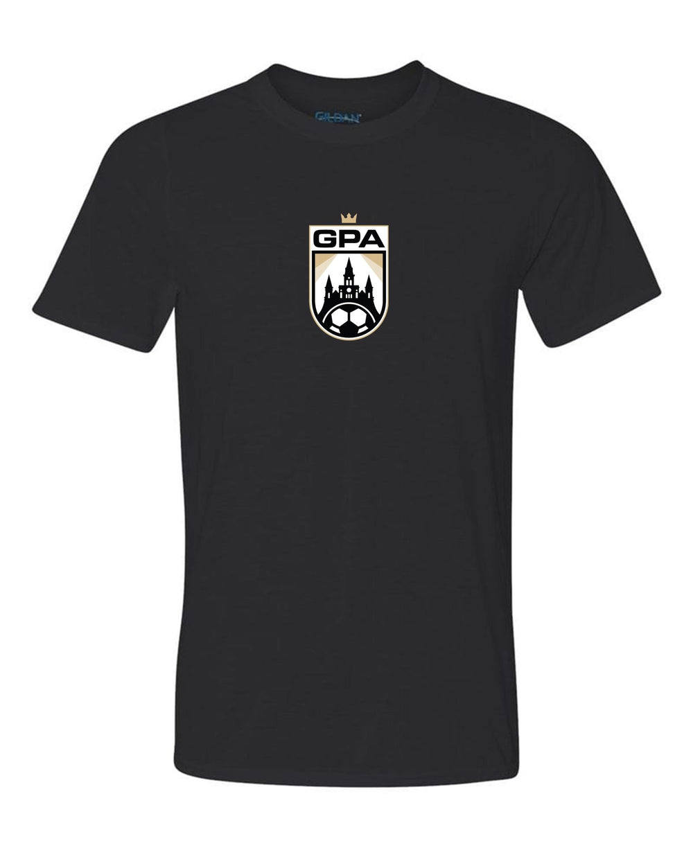 GPA Short-Sleeve T-Shirt GPA Spiritwear Black Mens Small - Third Coast Soccer