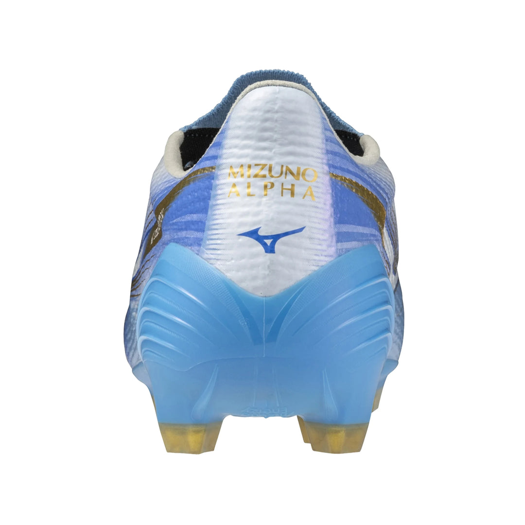 Mizuno Alpha III Made In Japan FG - Celeste/White