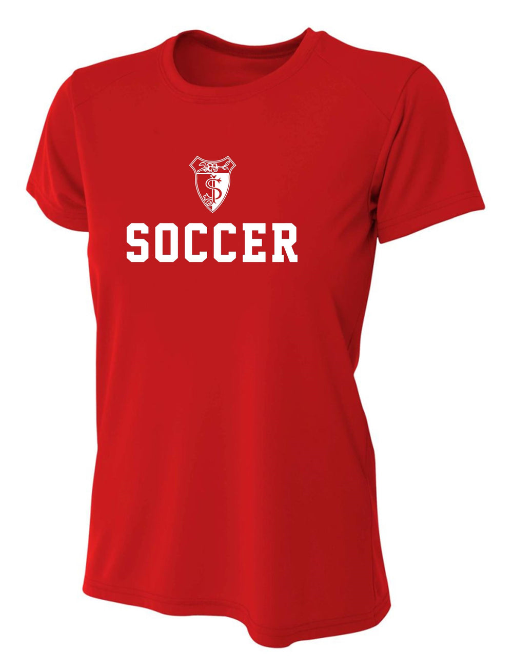 A4 SJA Womens SS Training Jersey St. Joesphs Academy Red Womens Xsmall - Third Coast Soccer