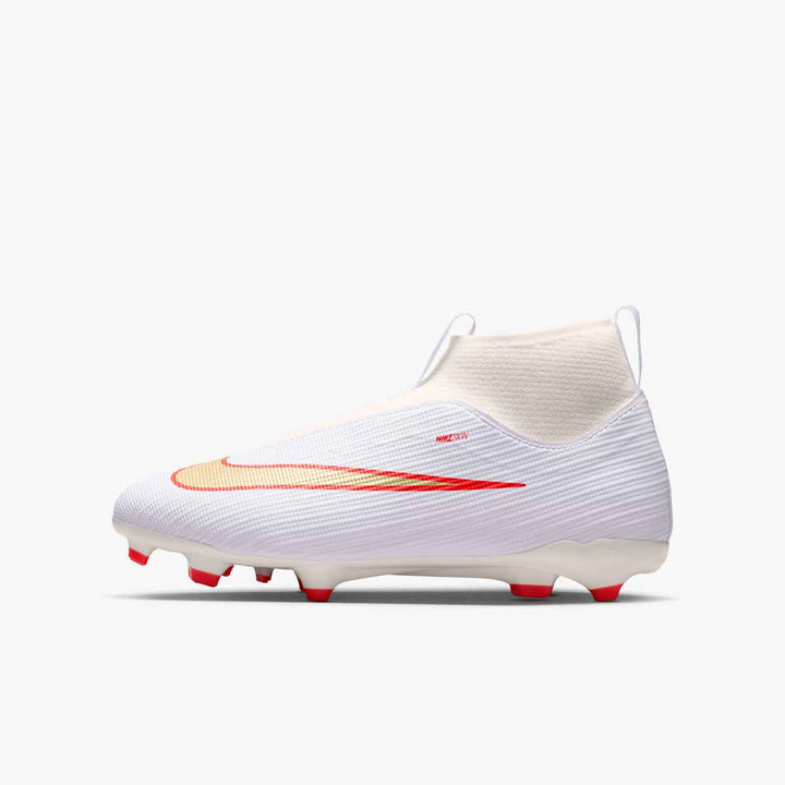 Nike Junior Mercurial Superfly 11 Academy FG/MG - White/Crimson