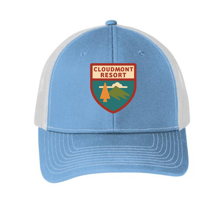 Cloudmont Resort Trucker Hat Cloudmont Resort Carolina Blue/White - Third Coast Soccer
