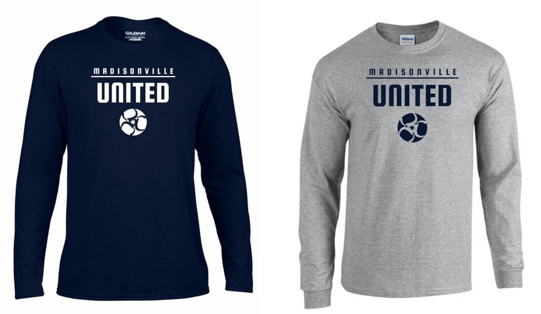 Madisonville United Long-Sleeve T-Shirt Madisonville United Spiritwear   - Third Coast Soccer