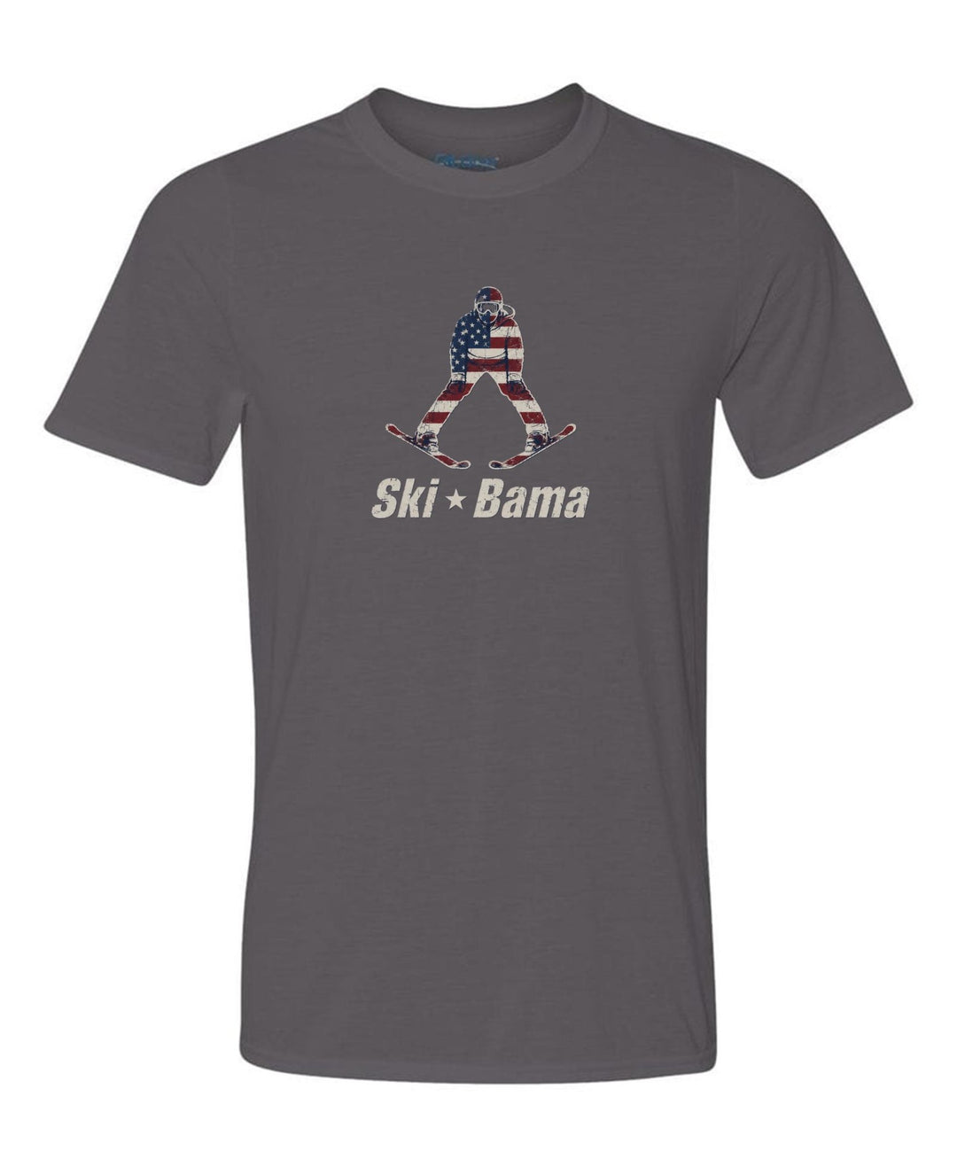 Cloudmont 250 Anniversary Skier Short-Sleeve T-Shirt Ski Bama 250 Charcoal Youth Small - Third Coast Soccer