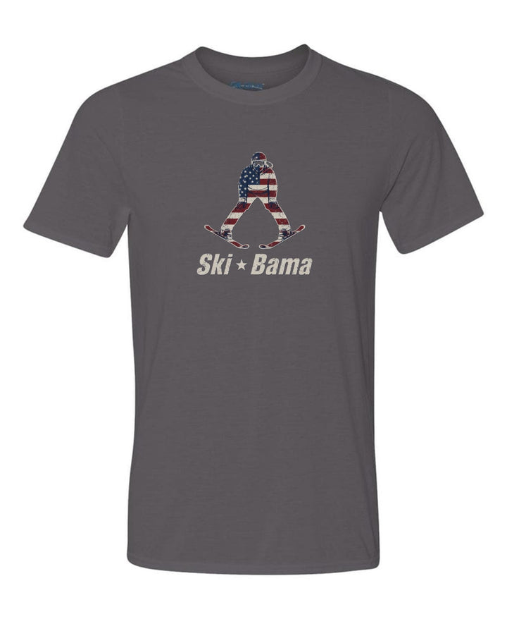 Cloudmont 250 Anniversary Skier Short-Sleeve T-Shirt Ski Bama 250 Charcoal Youth Small - Third Coast Soccer