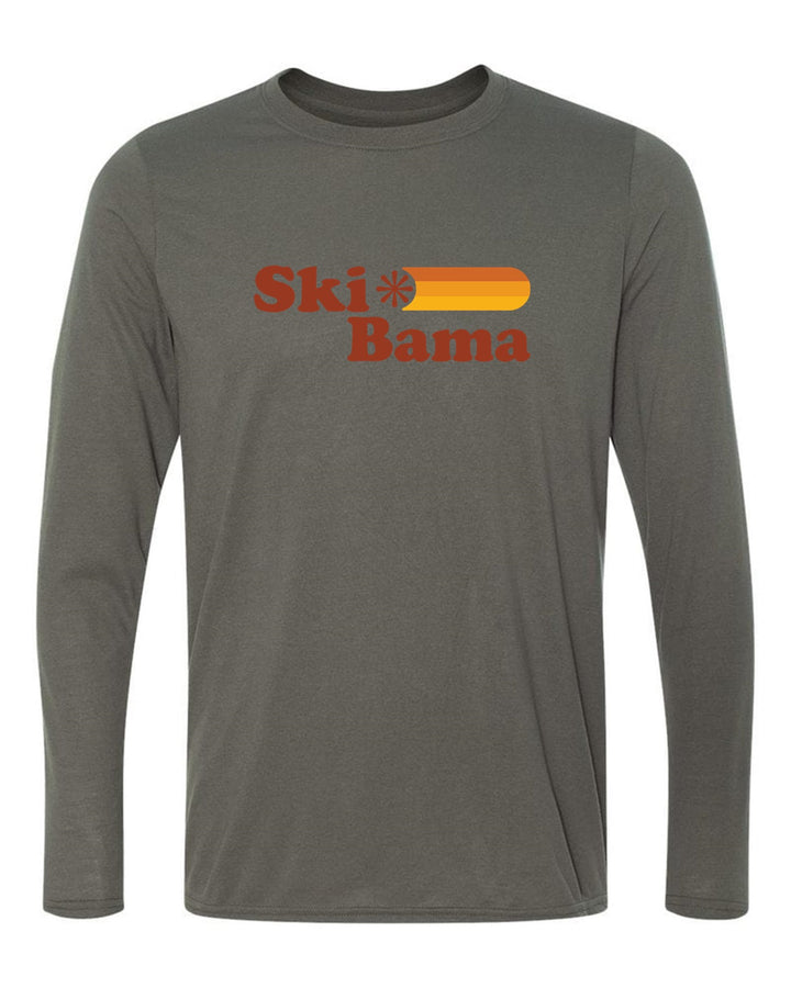 Ski Bama Long-Sleeve T-Shirt Ski Bama R Charcoal Youth Small - Third Coast Soccer