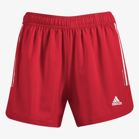 adidas Women's Condivo 22 Match Short - Red/White Shorts   - Third Coast Soccer