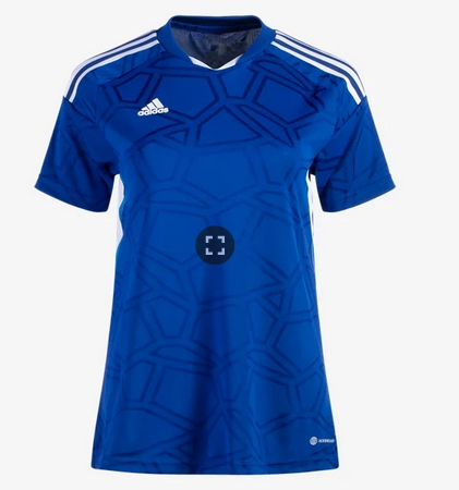 adidas Womens Condivo 22 Match Jersey - Royal/White Jerseys   - Third Coast Soccer