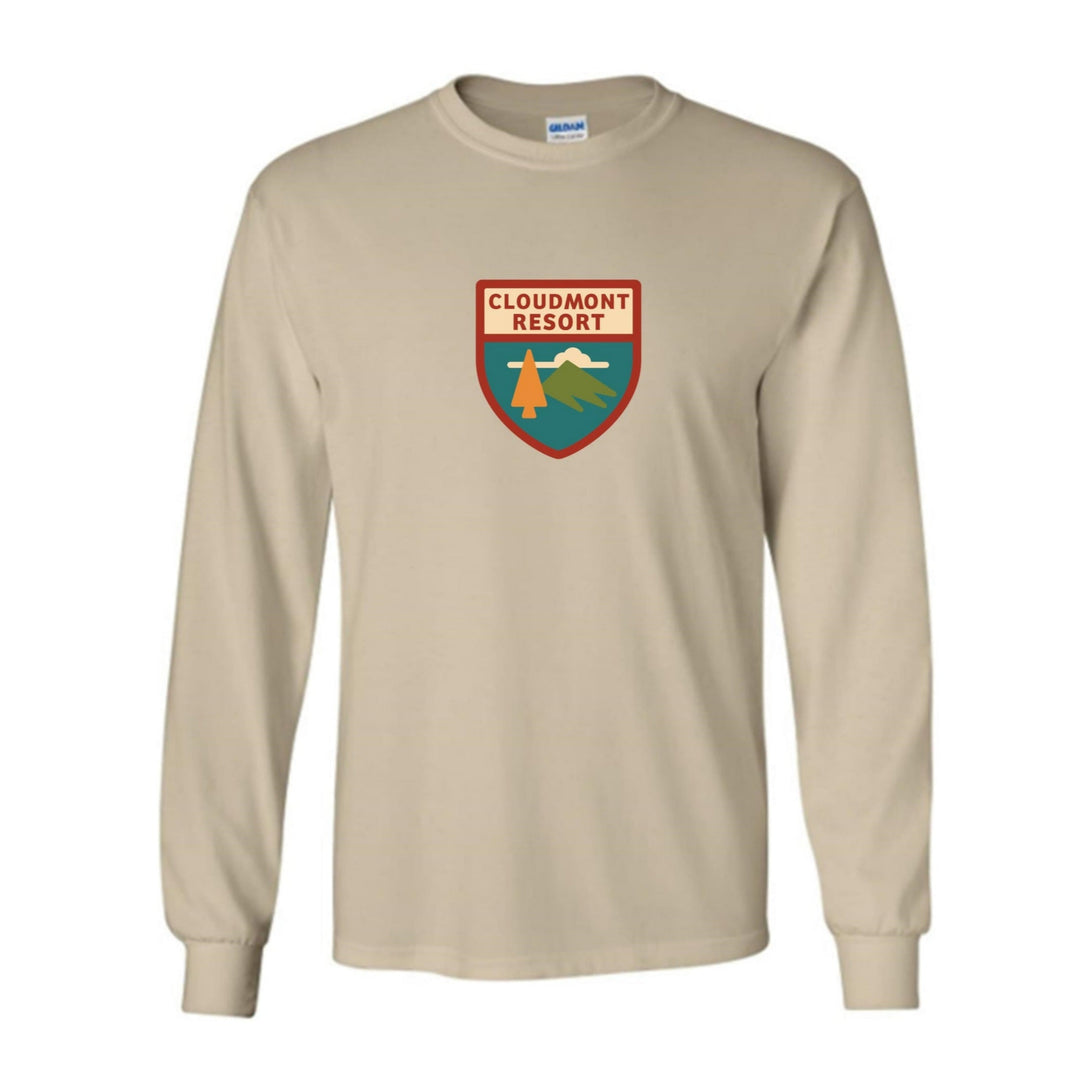 Cloudmont Resort Long-Sleeve T-Shirt Cloudmont Resort Sand Youth Small - Third Coast Soccer