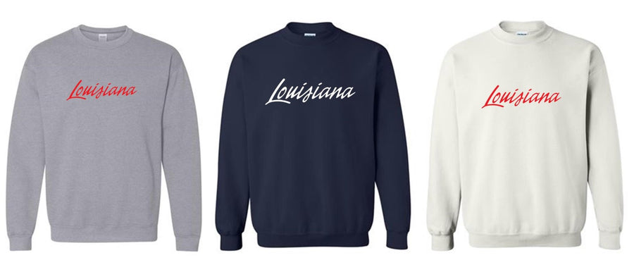 Louisiana Select LA Crew Neck Sweatshirt LA ODP Spiritwear - Third Coast Soccer