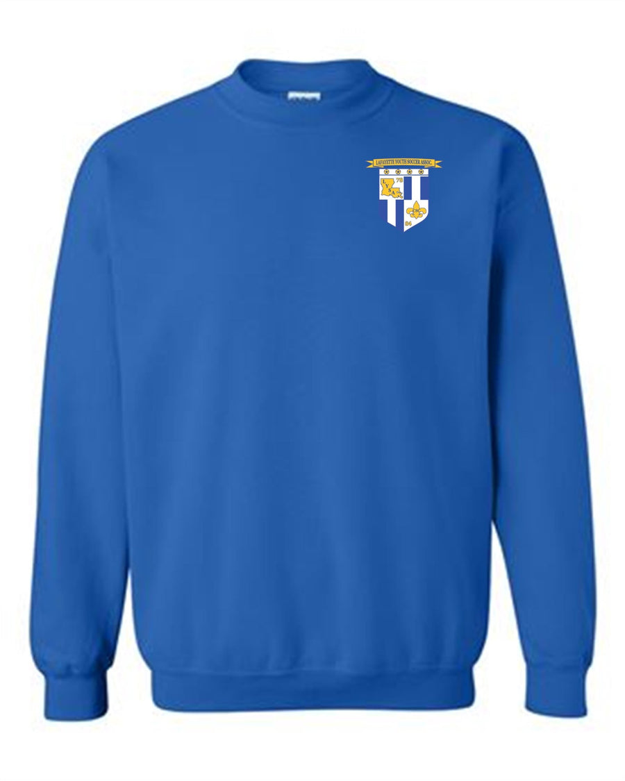 LYSA Crewneck Sweatshirt LYSA Spiritwear Royal Mens Small - Third Coast Soccer