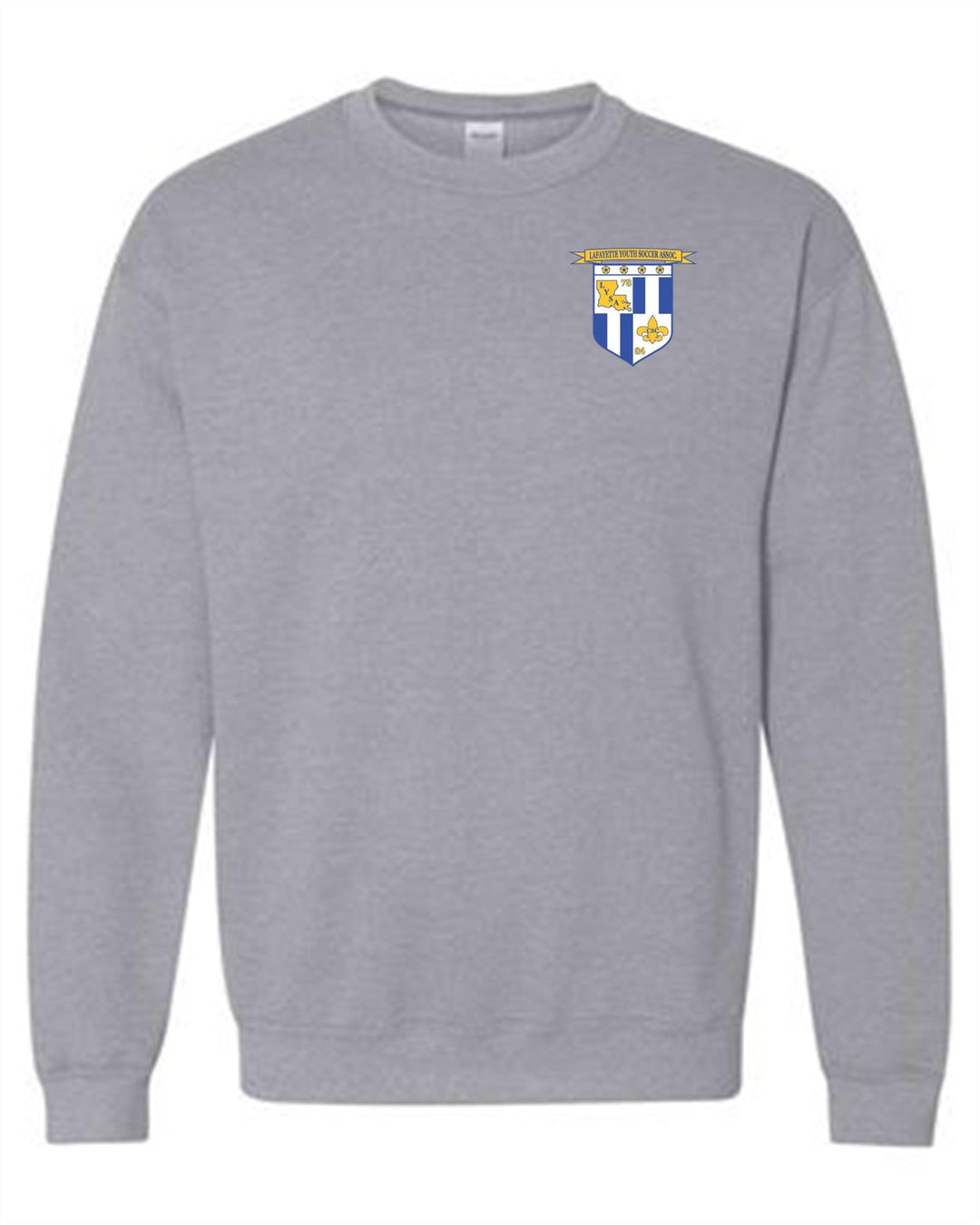 LYSA Crewneck Sweatshirt LYSA Spiritwear Sport Grey Mens Small - Third Coast Soccer