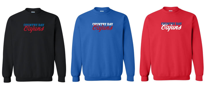 Country Day Wordmark Crewneck Sweatshirt