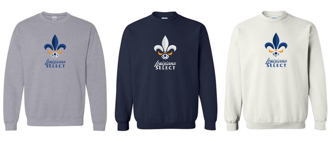 Louisiana Select Crew Neck Sweatshirt LA ODP Spiritwear - Third Coast Soccer