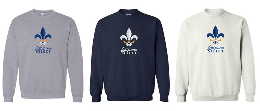Louisiana Select Crew Neck Sweatshirt LA ODP Spiritwear - Third Coast Soccer