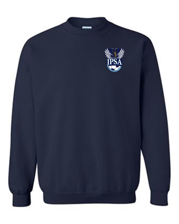 JPSA Logo Crewneck Sweatshirt JPSA Spiritwear Navy Youth Small - Third Coast Soccer