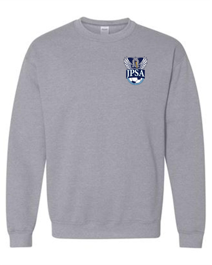 JPSA Logo Crewneck Sweatshirt JPSA Spiritwear Sport Grey Youth Small - Third Coast Soccer