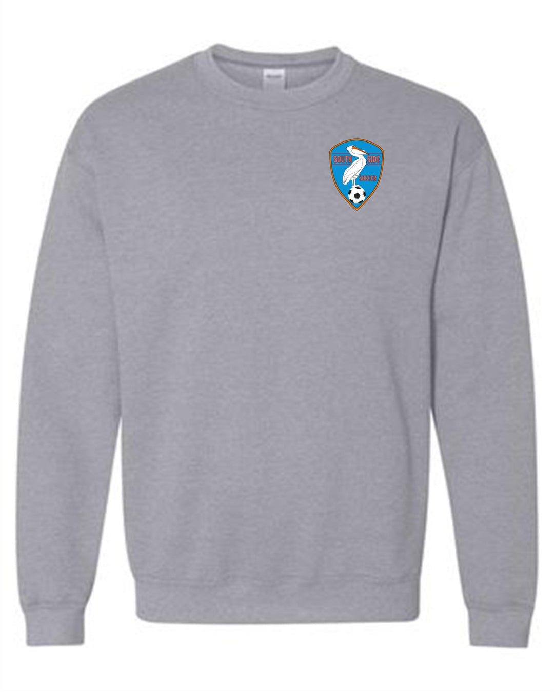 Southside Youth Soccer Crew Neck Sweatshirt SYS Spiritwear Sport Grey Youth Small - Third Coast Soccer