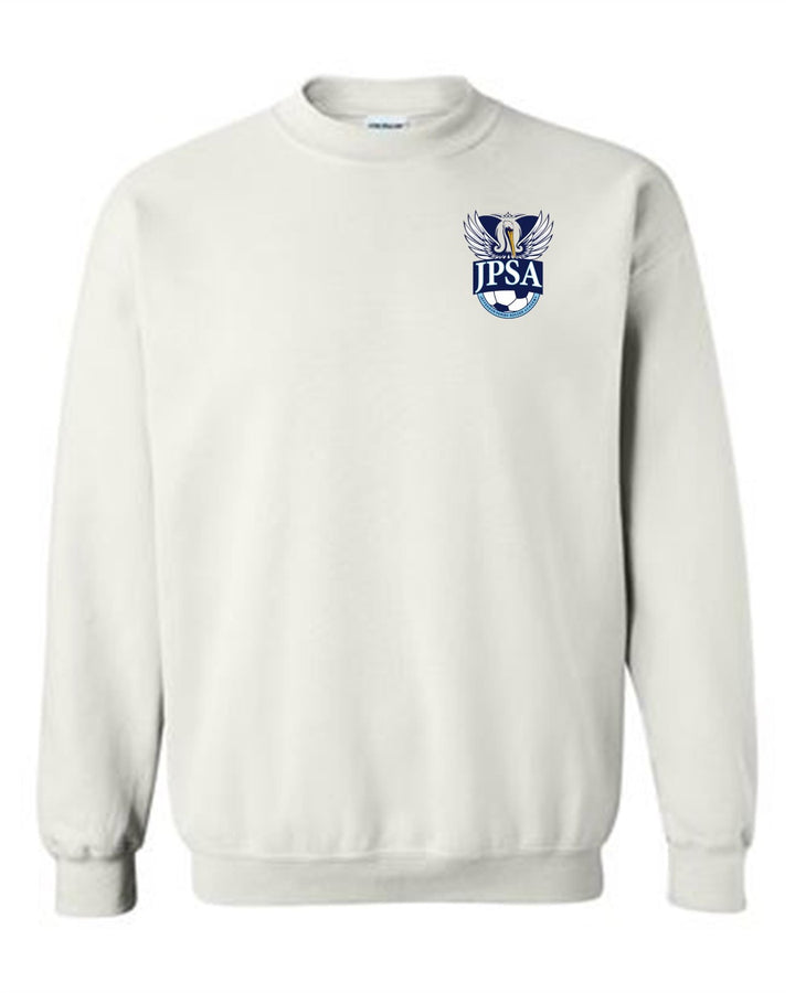 JPSA Logo Crewneck Sweatshirt JPSA Spiritwear White Youth Small - Third Coast Soccer