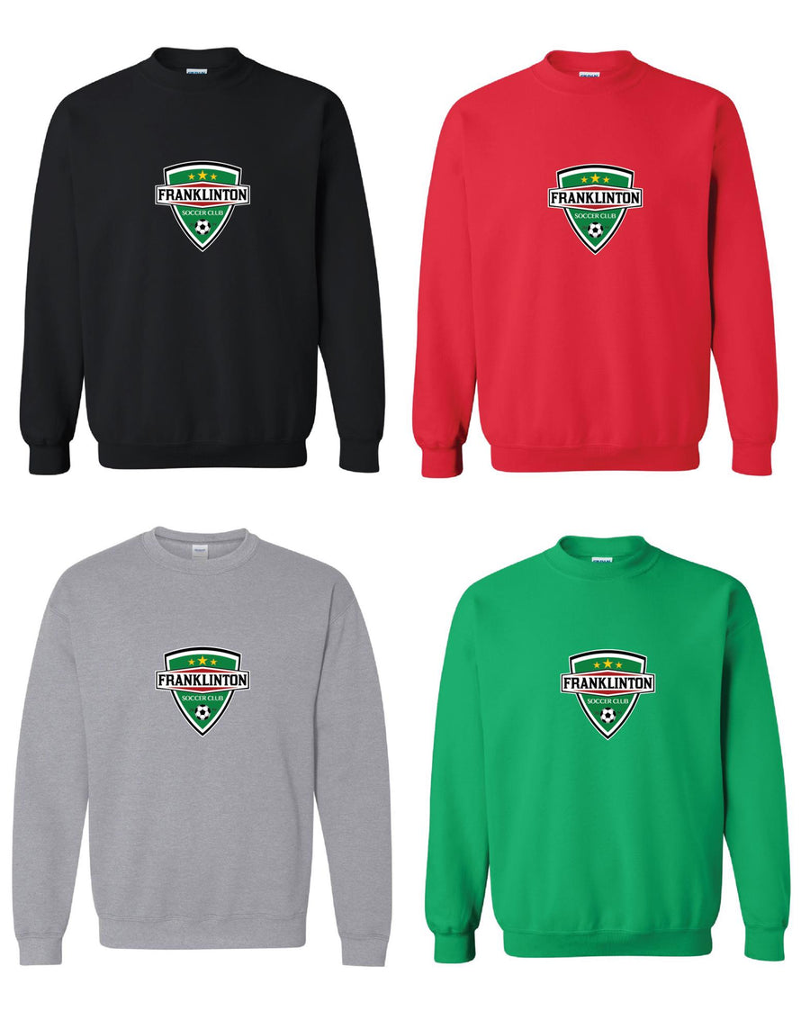 Franklinton SC Logo Crew Neck Sweatshirt Franklinton SC Spiritwear   - Third Coast Soccer