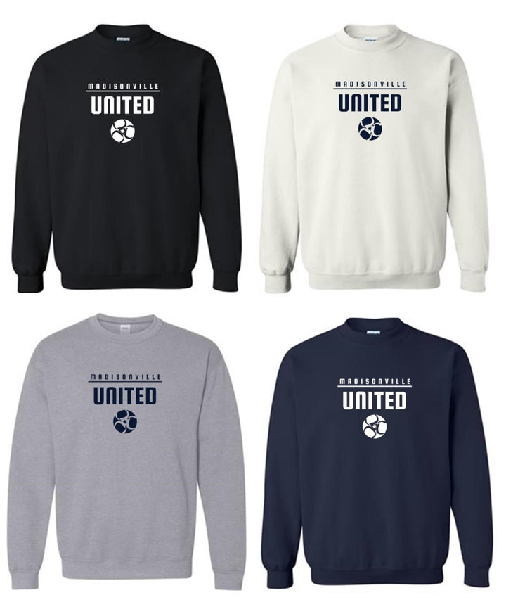 Madisonville United Crew Neck Sweatshirt Madisonville United Spiritwear - Third Coast Soccer