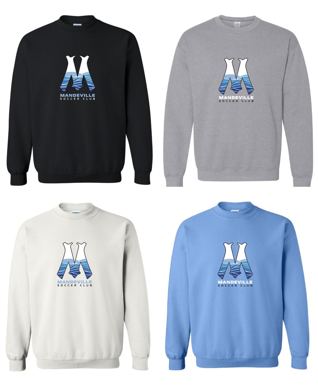 MSC "M" Crewneck Sweatshirt MSC Spiritwear - Third Coast Soccer