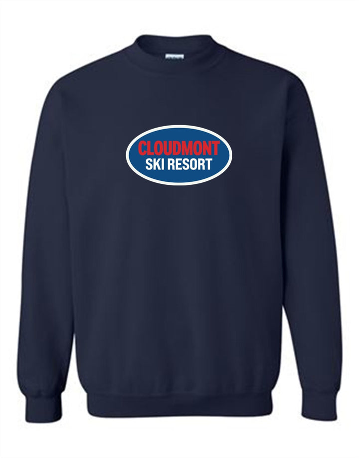 Cloudmont Ski Resort Crewneck Sweatshirt CSR Oval - Third Coast Soccer