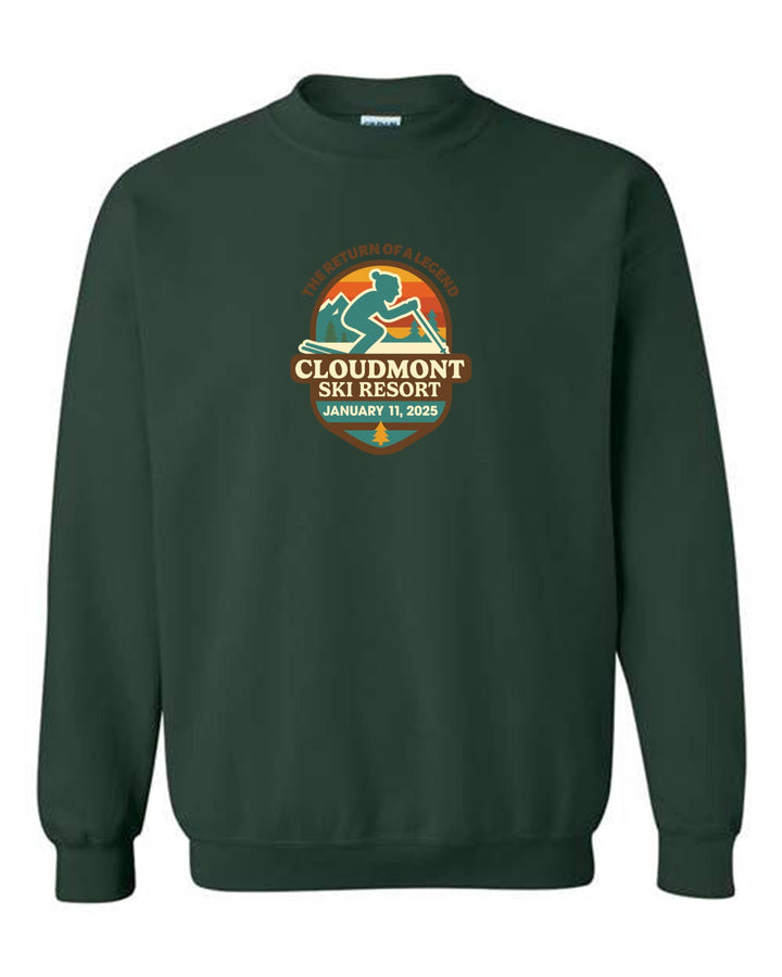 The Return of a Legend Crewneck Sweatshirt Return of a Legend Forest Youth Small - Third Coast Soccer