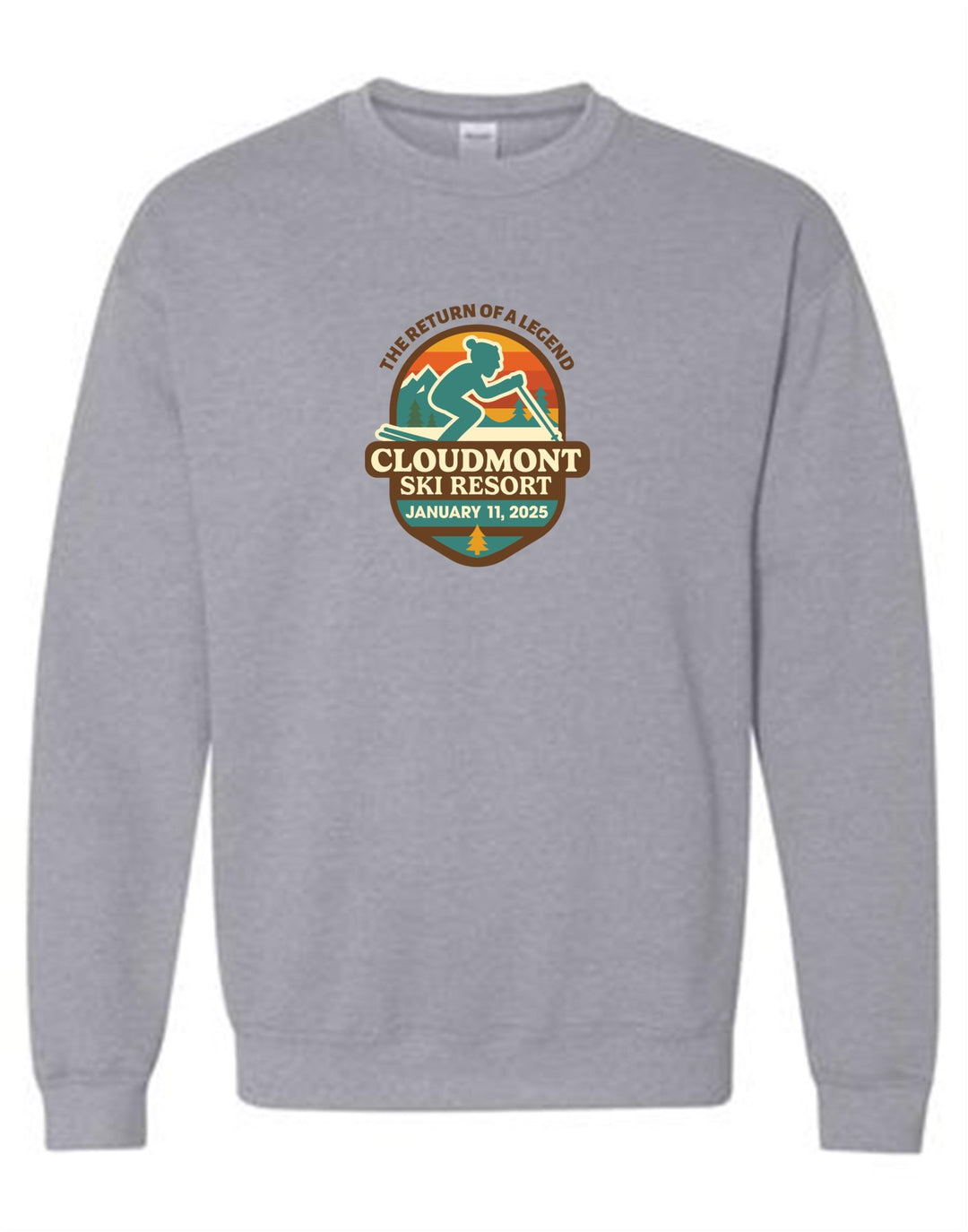 The Return of a Legend Crewneck Sweatshirt Return of a Legend Sport Grey Youth Small - Third Coast Soccer