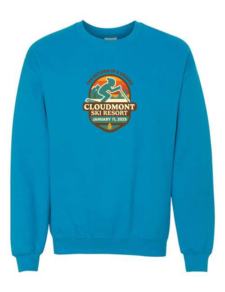 The Return of a Legend Crewneck Sweatshirt Return of a Legend Sapphire Youth Small - Third Coast Soccer