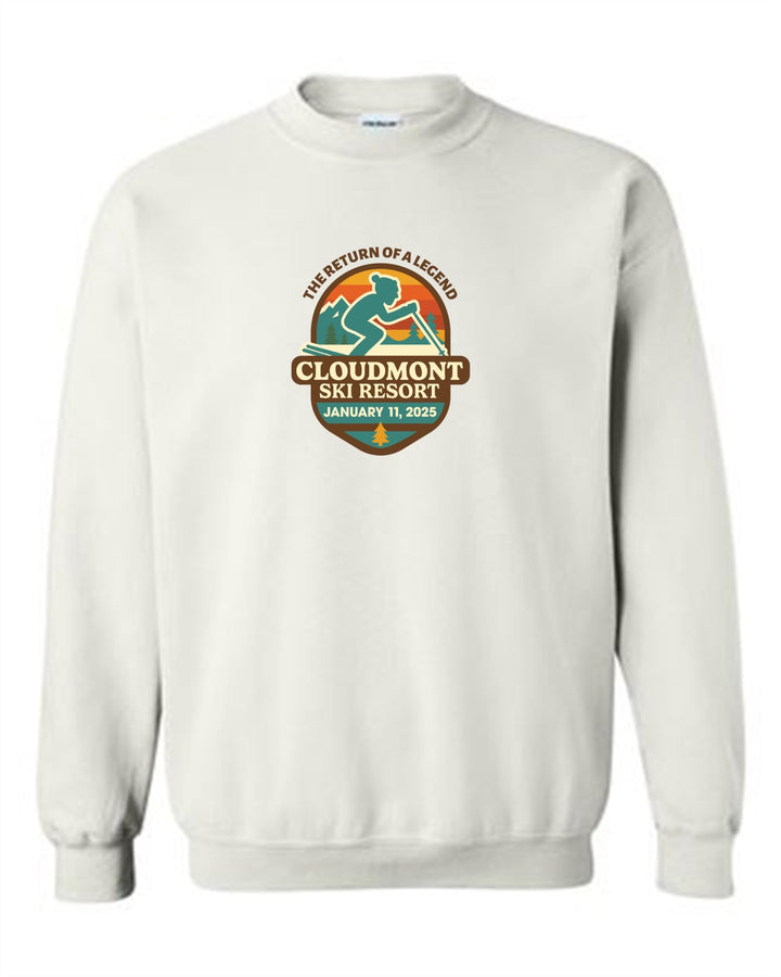 The Return of a Legend Crewneck Sweatshirt Return of a Legend White Youth Small - Third Coast Soccer