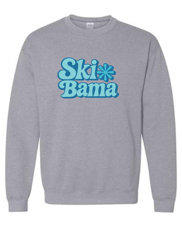 Ski Bama Crew Neck Sweatshirt Ski Bama 2 Sport Grey Youth Small - Third Coast Soccer