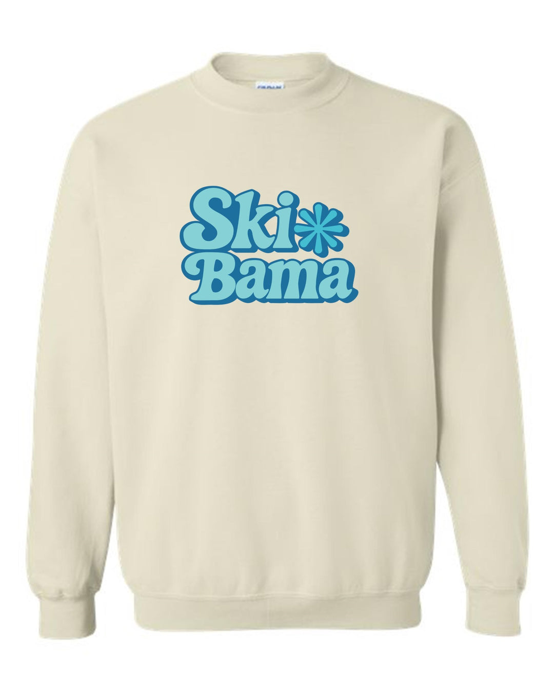 Ski Bama Crew Neck Sweatshirt Ski Bama 2 Sand Youth Small - Third Coast Soccer