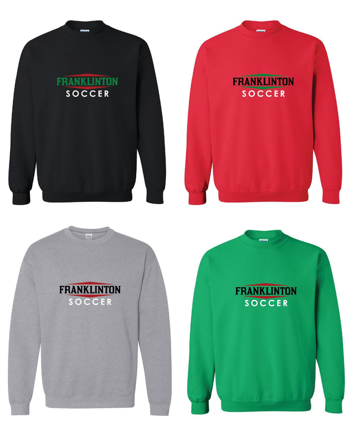 Franklinton SC Soccer Crew Neck Sweatshirt Franklinton SC Spiritwear   - Third Coast Soccer