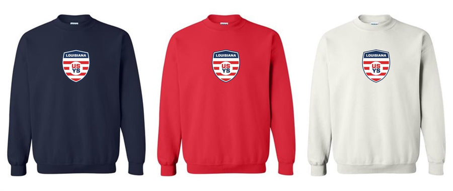 Louisiana Select USYS Crewneck Sweatshirt LA ODP Spiritwear - Third Coast Soccer