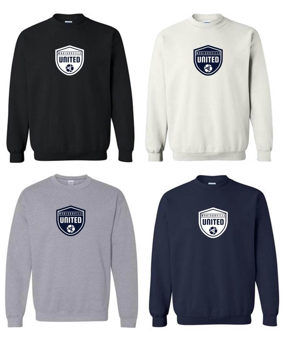 Madisonville United Crew Neck Sweatshirt Madisonville United Spiritwear - Third Coast Soccer