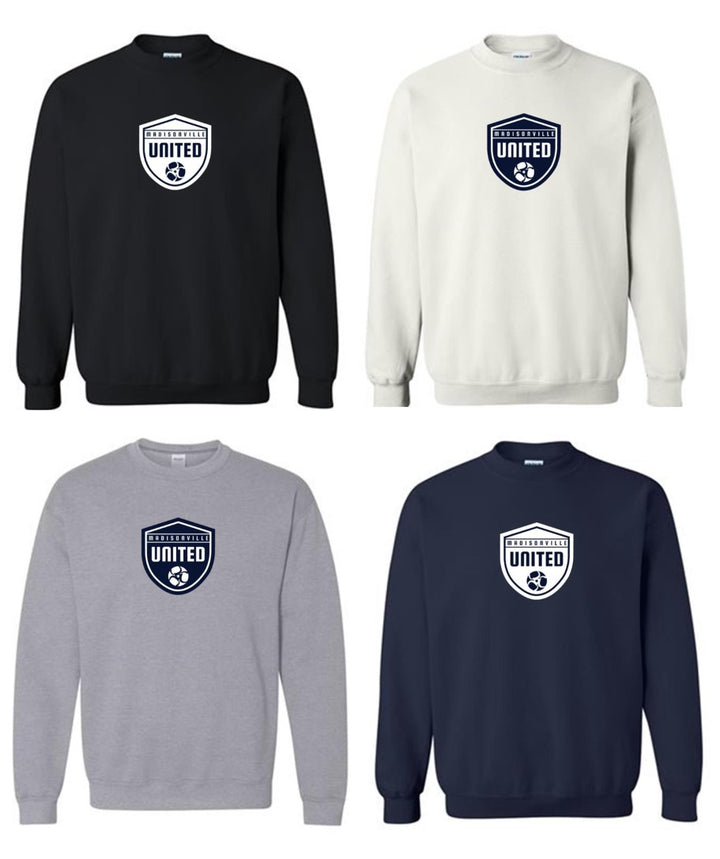 Madisonville United Crew Neck Sweatshirt Madisonville United Spiritwear - Third Coast Soccer