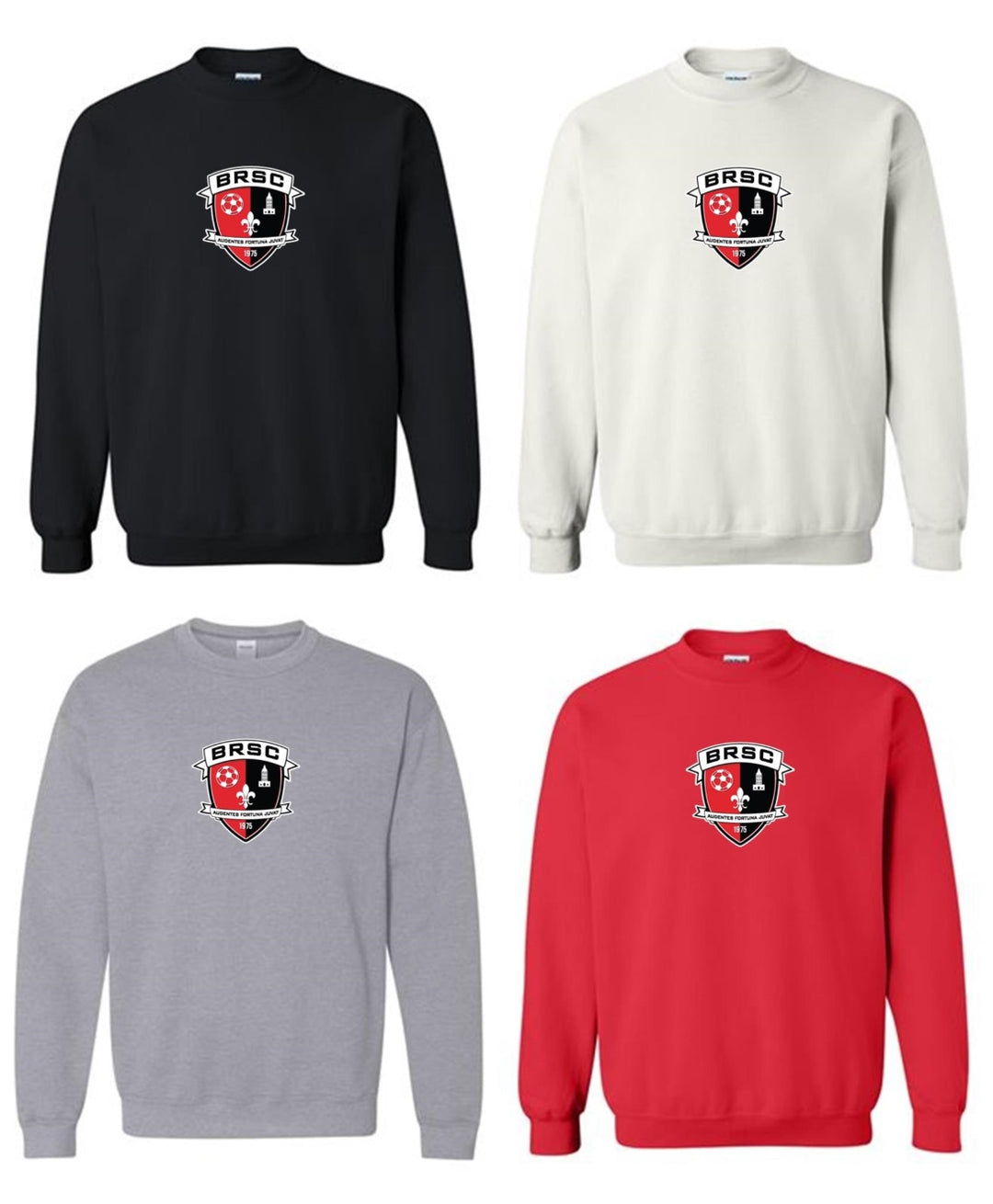 BRSC Crew Neck Sweatshirt BRSC Spiritwear   - Third Coast Soccer