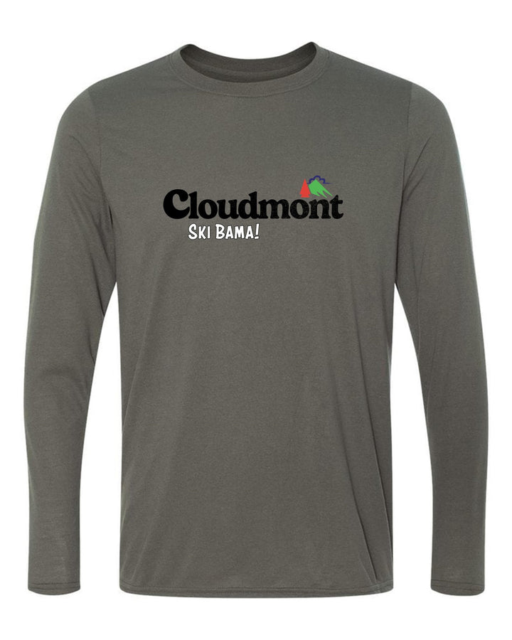 Cloudmont Ski Bama Long-Sleeve T-Shirt Cloudmont Ski Bama Charcoal Youth Small - Third Coast Soccer