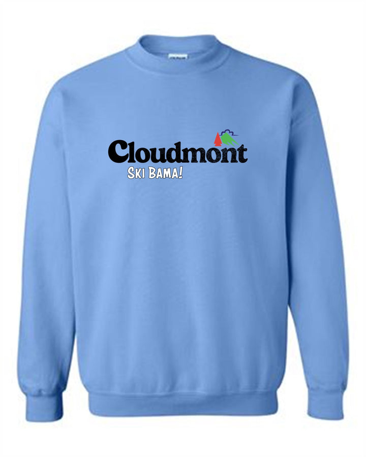 Cloudmont Ski Bama Crewneck Sweatshirt Cloudmont Ski Bama Light Blue Youth Small - Third Coast Soccer