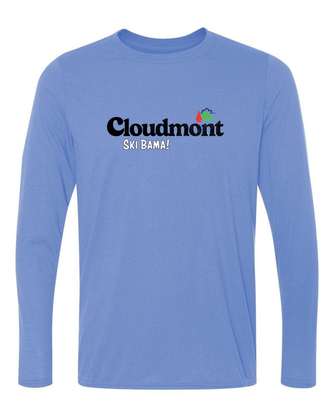 Cloudmont Ski Bama Long-Sleeve T-Shirt Cloudmont Ski Bama Light Blue Youth Small - Third Coast Soccer