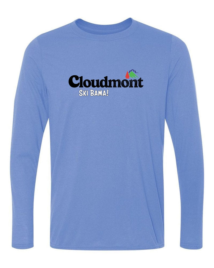Cloudmont Ski Bama Long-Sleeve T-Shirt Cloudmont Ski Bama Light Blue Youth Small - Third Coast Soccer