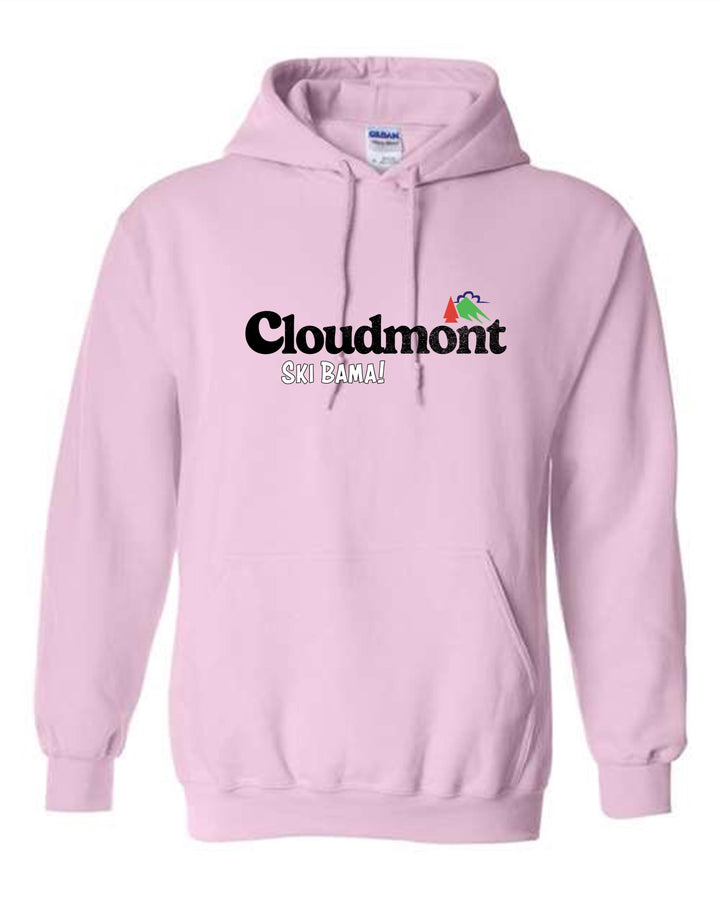 Cloudmont Ski Bama Hooded Sweatshirt Cloudmont Ski Bama Light Pink Youth Small - Third Coast Soccer
